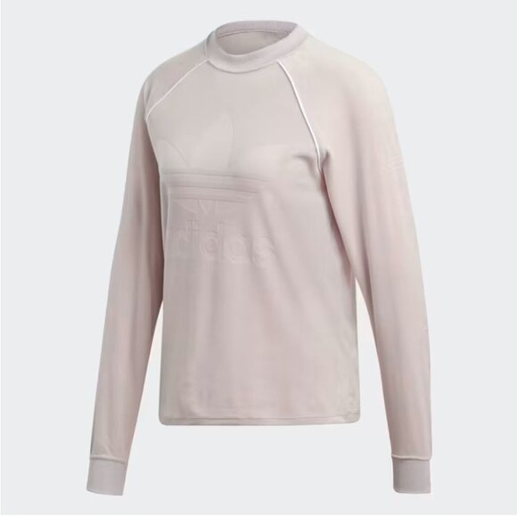 Adidas OG Velvet Long Sleeve Crewneck Top - Picture 3 of 13